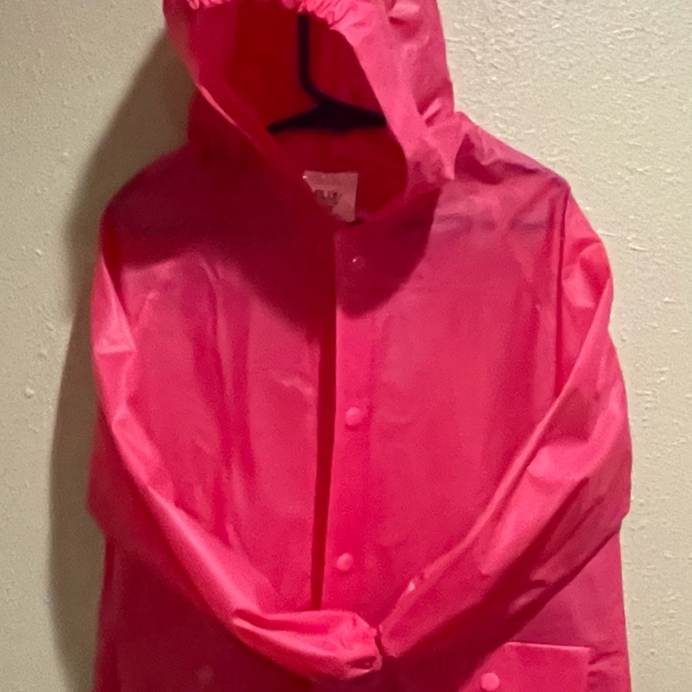 EUC/Lilly Of New York | Pink Rain Jacket Hoodie